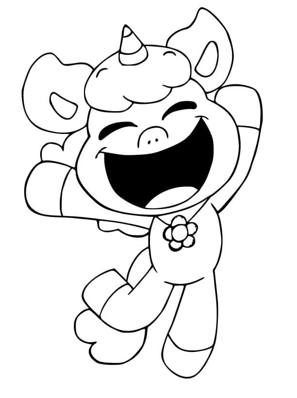 Coloriage CraftyCorn basique gratuite