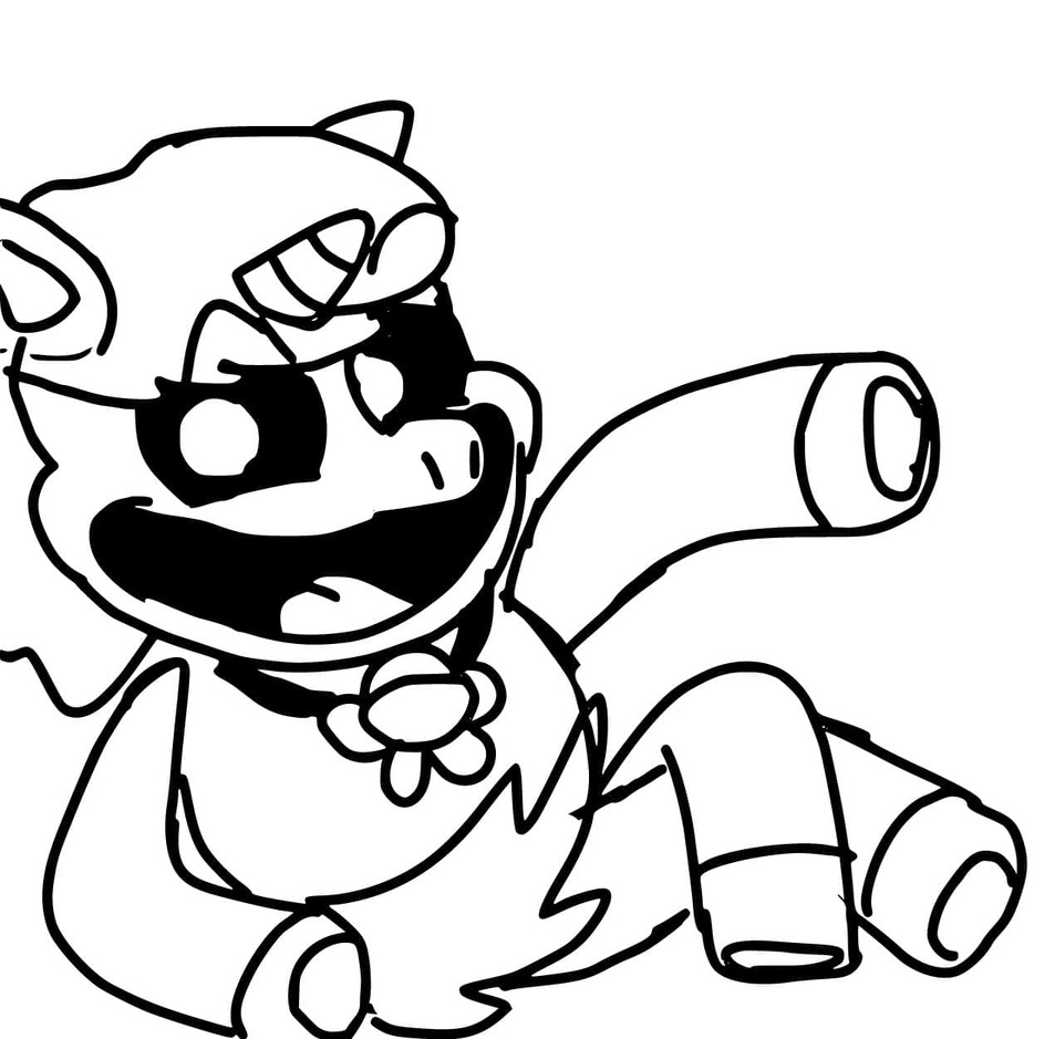 Coloriage CraftyCorn chez les enfants
