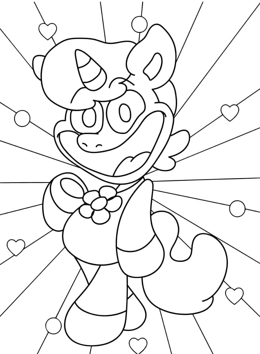 Coloriage CraftyCorn imprimable gratuite