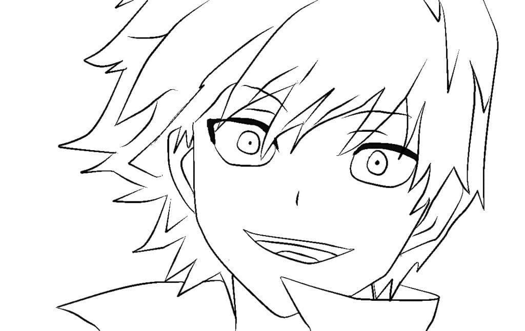Coloriage Dessiner Assassination Classroom basique