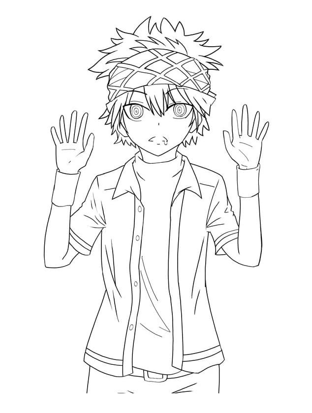 Coloriage Dessiner Assassination Classroom imprimable gratuite
