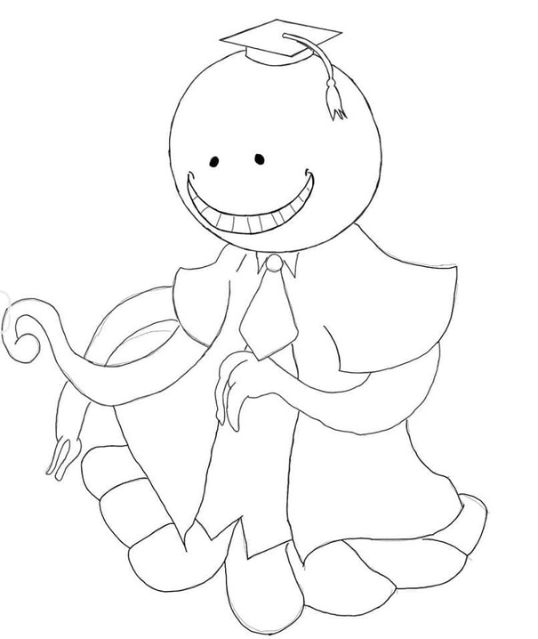 Coloriage Dessiner Assassination Classroom pour les enfants