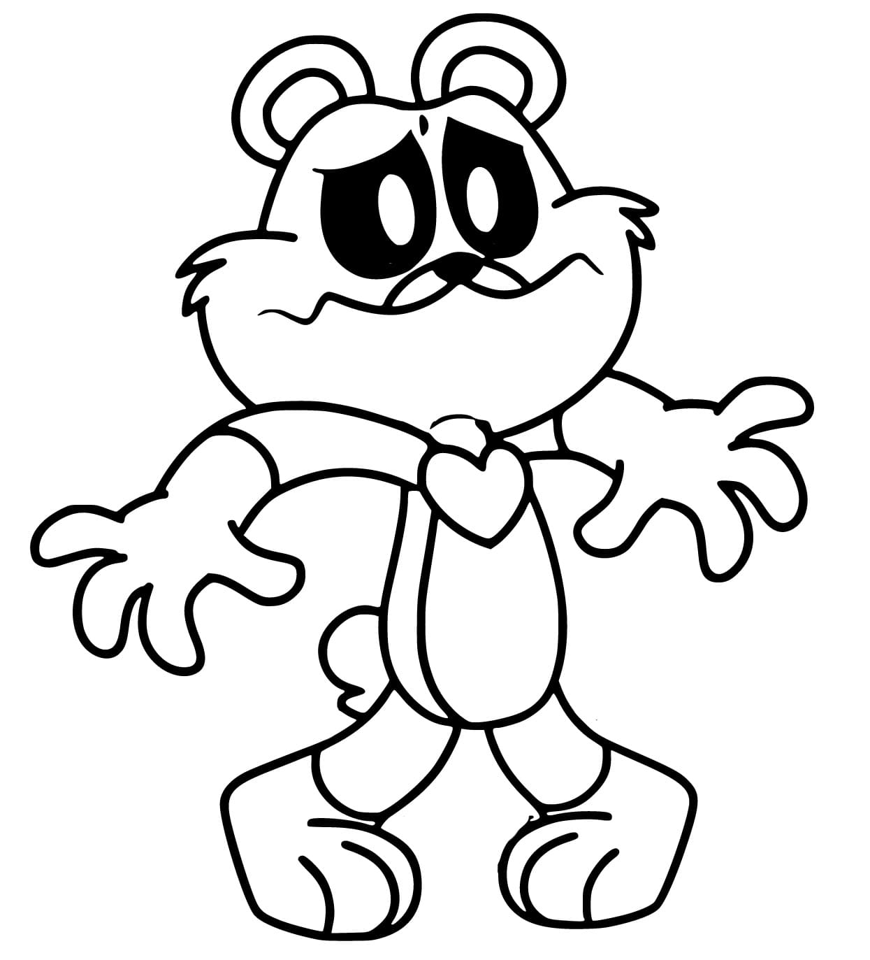 Coloriage Dessiner Bobby BearHug 1