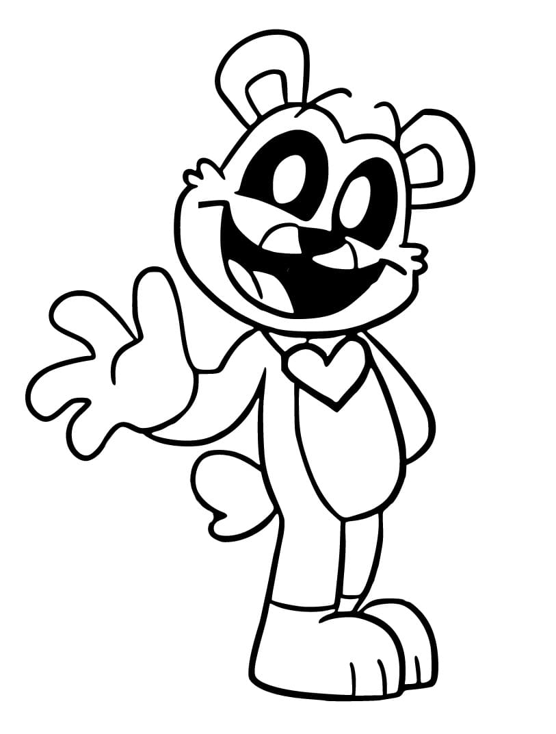 Coloriage Dessiner Bobby BearHug 2
