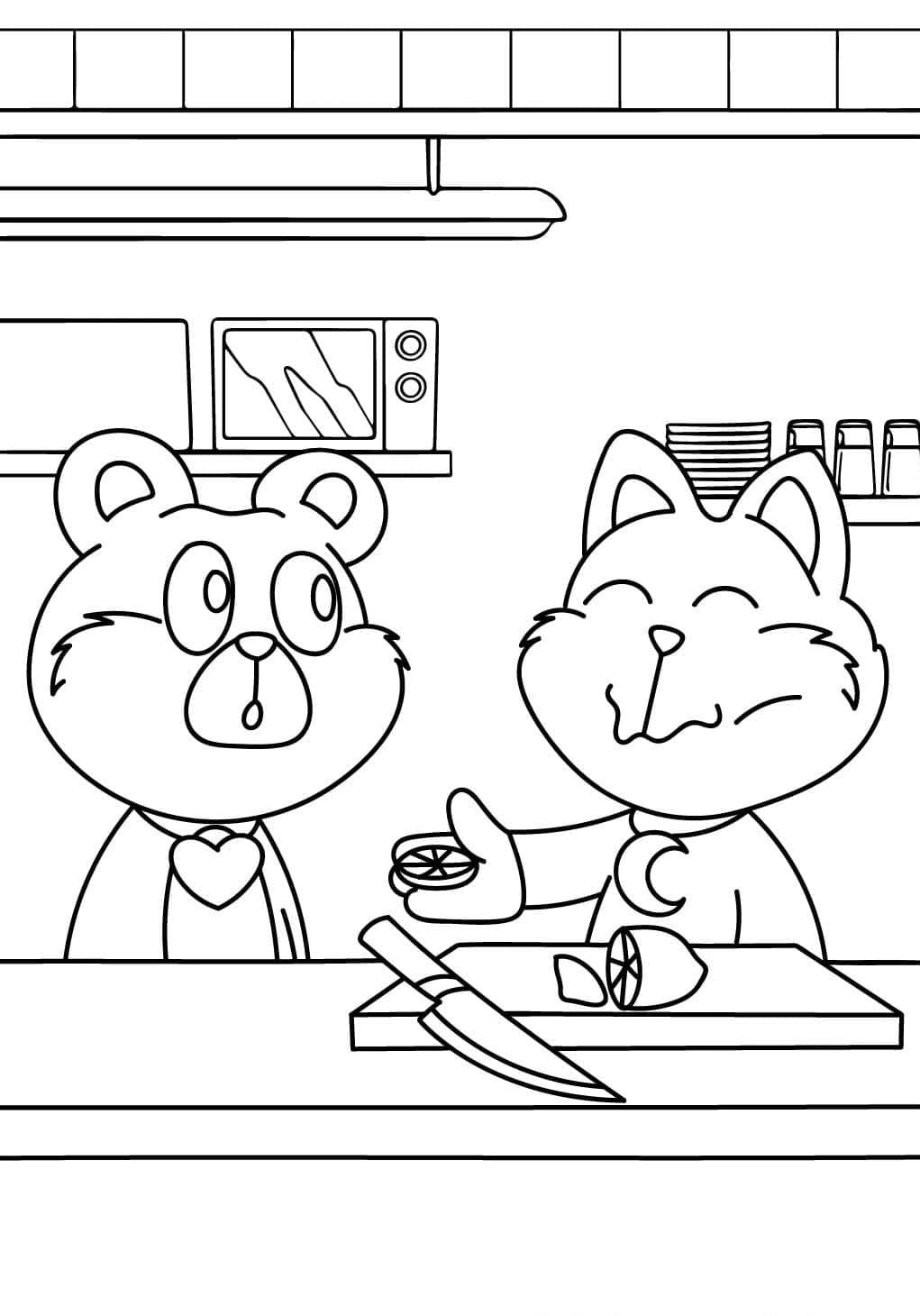 Coloriage Dessiner Bobby BearHug 6