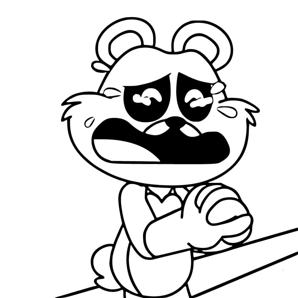Coloriage Dessiner Bobby BearHug basique