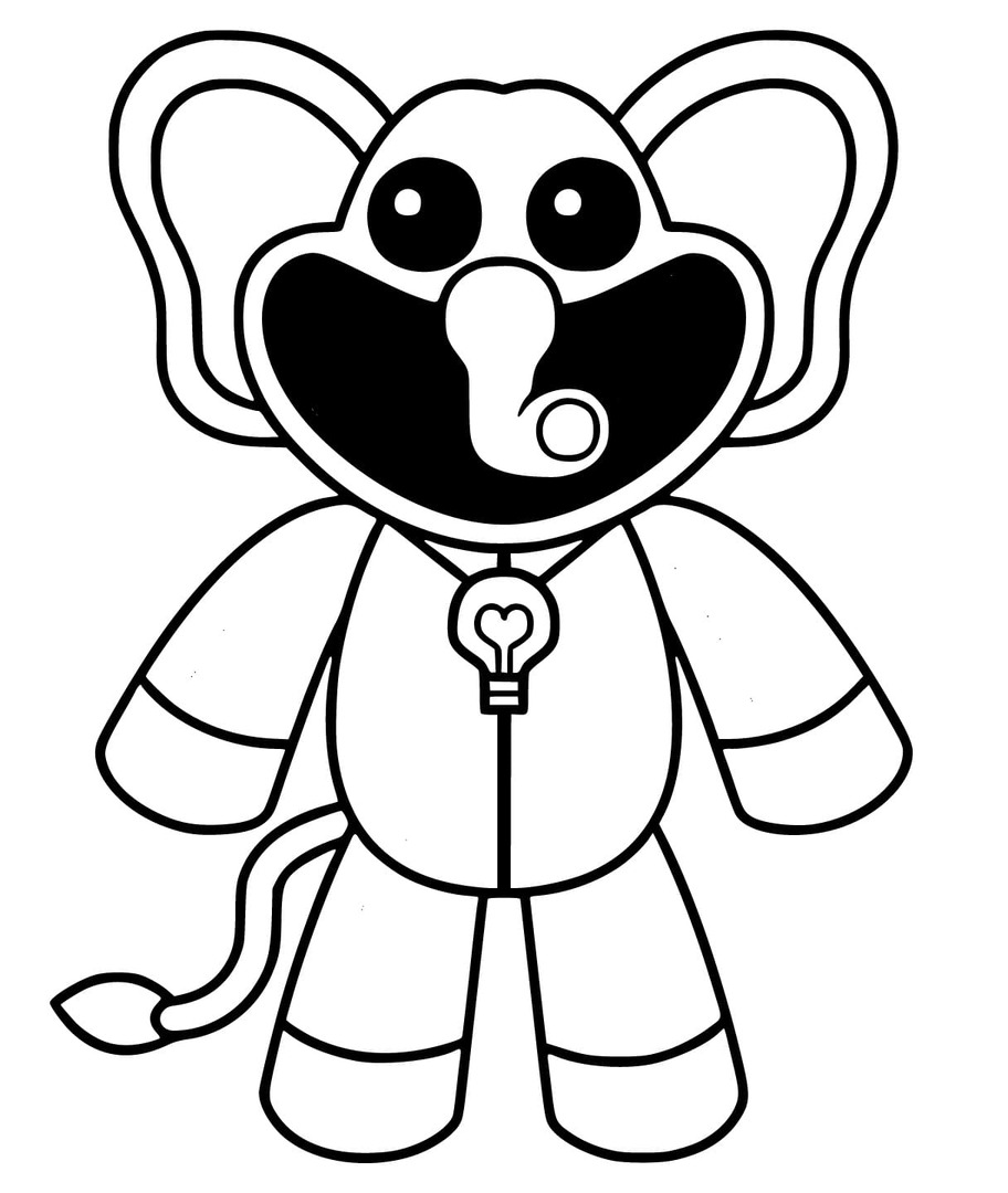 Coloriage Dessiner Bubba Bubbaphant 2