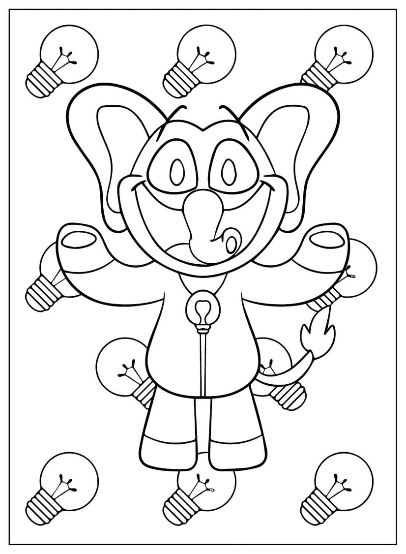 Coloriage Dessiner Bubba Bubbaphant 5