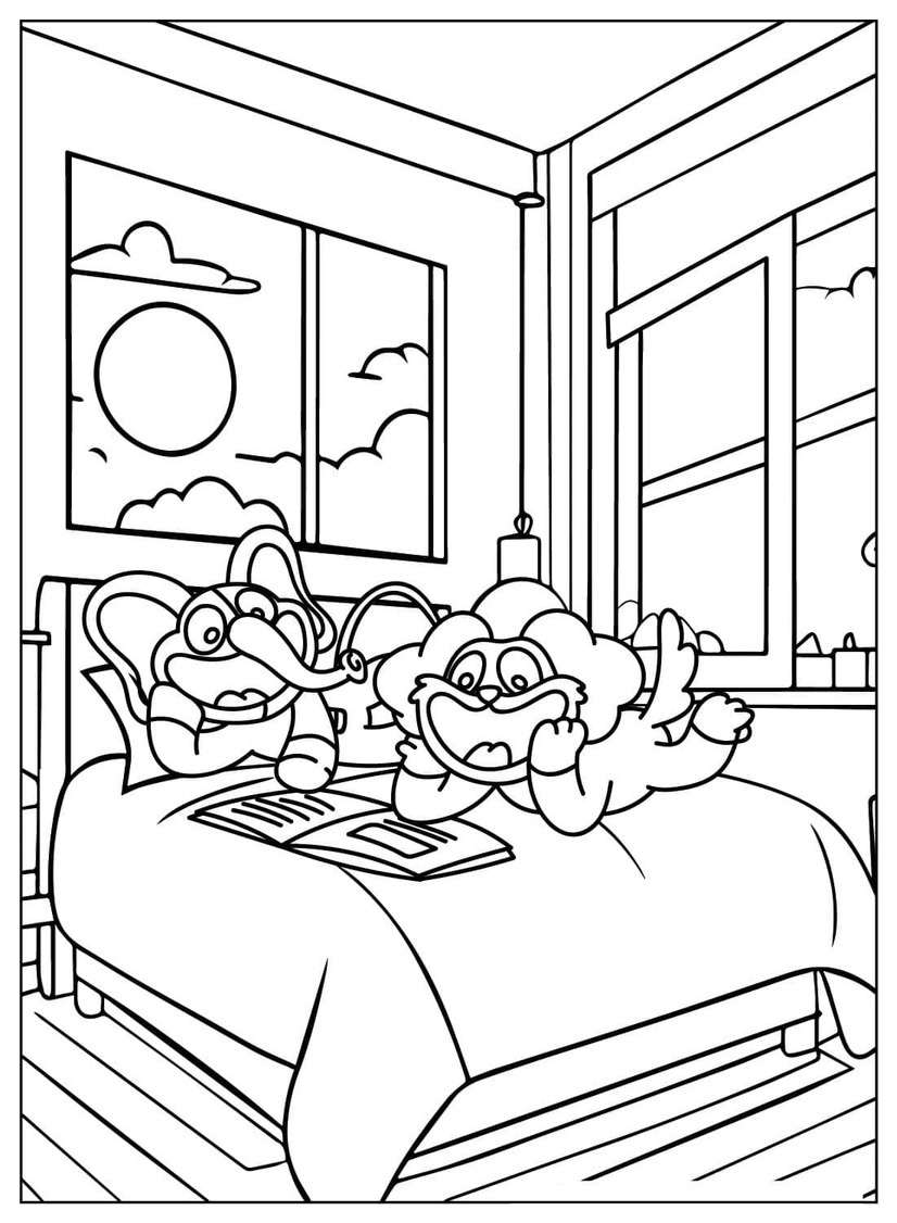 Coloriage Dessiner Bubba Bubbaphant 6