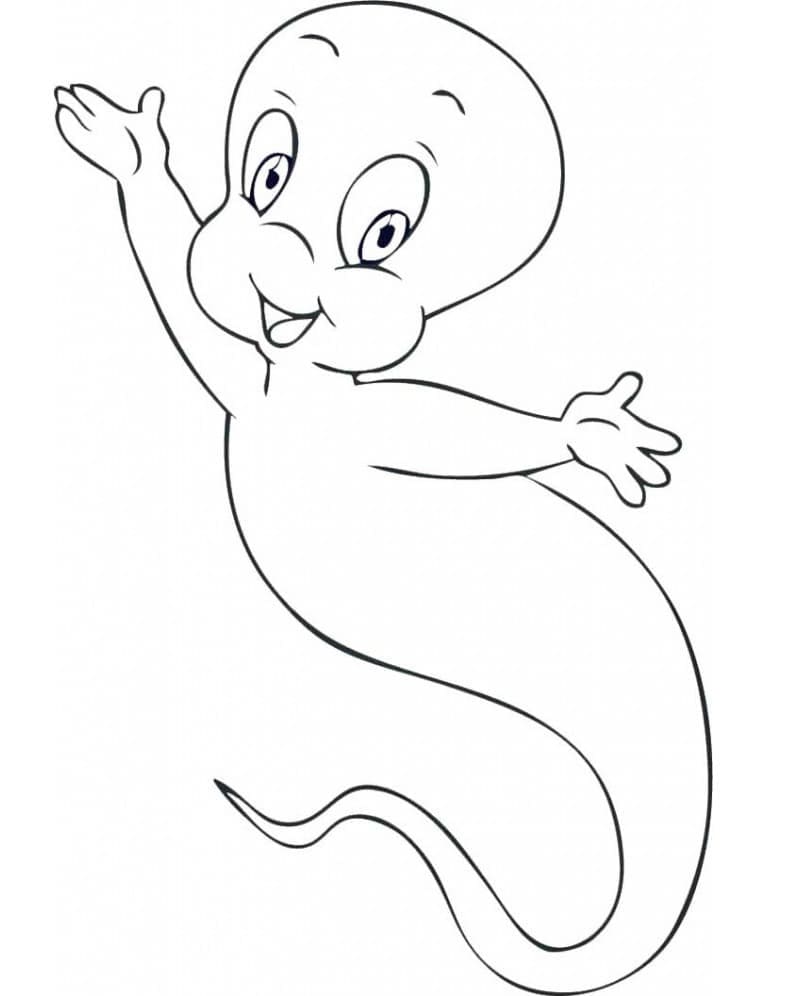 Coloriage Dessiner Casper 5