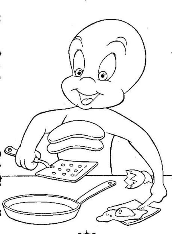 Coloriage Dessiner Casper 6