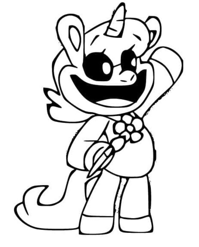Coloriage Dessiner CraftyCorn 2