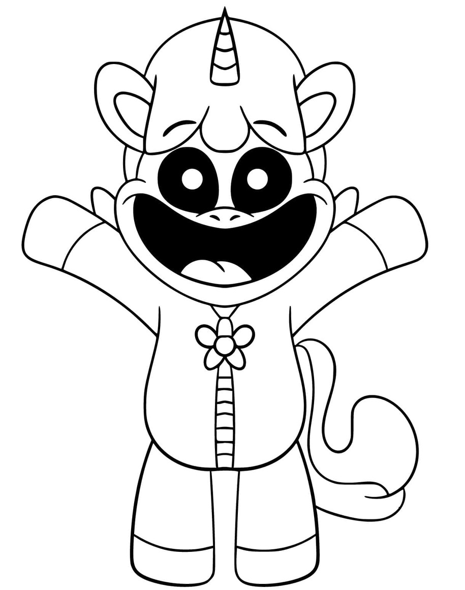 Coloriage Dessiner CraftyCorn 3