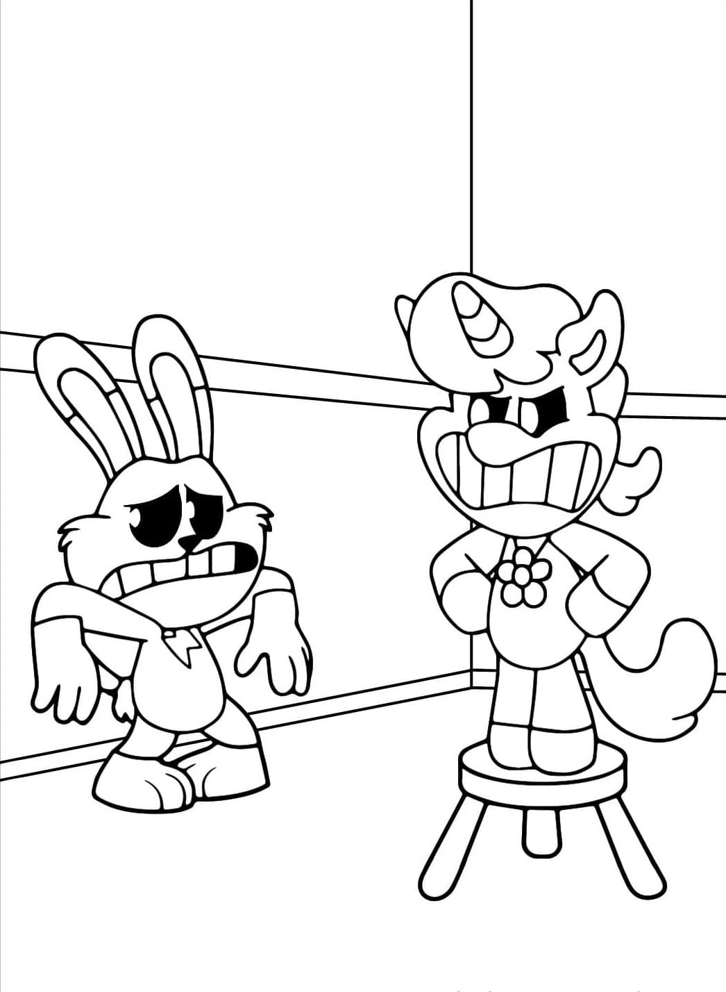 Coloriage Dessiner CraftyCorn facile