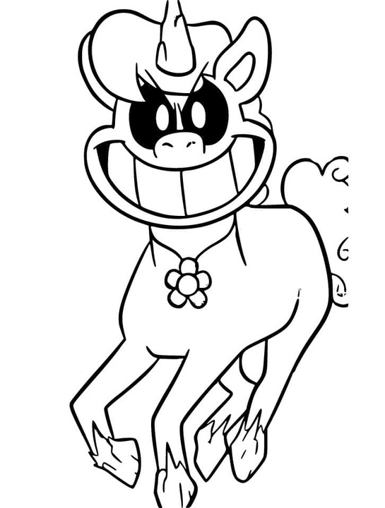 Coloriage Dessiner CraftyCorn gratuit pour les enfants