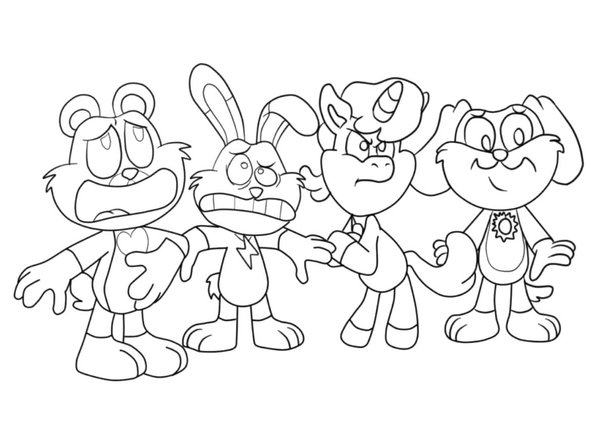Coloriage Dessiner CraftyCorn imprimable