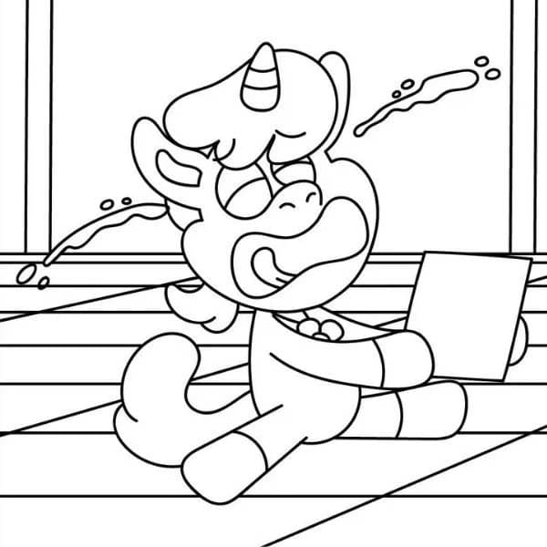 Coloriage Dessiner CraftyCorn imprimable gratuite