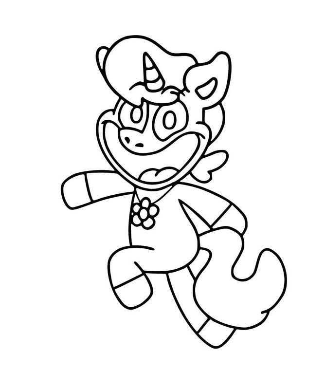 Coloriage Dessiner CraftyCorn pour les enfants