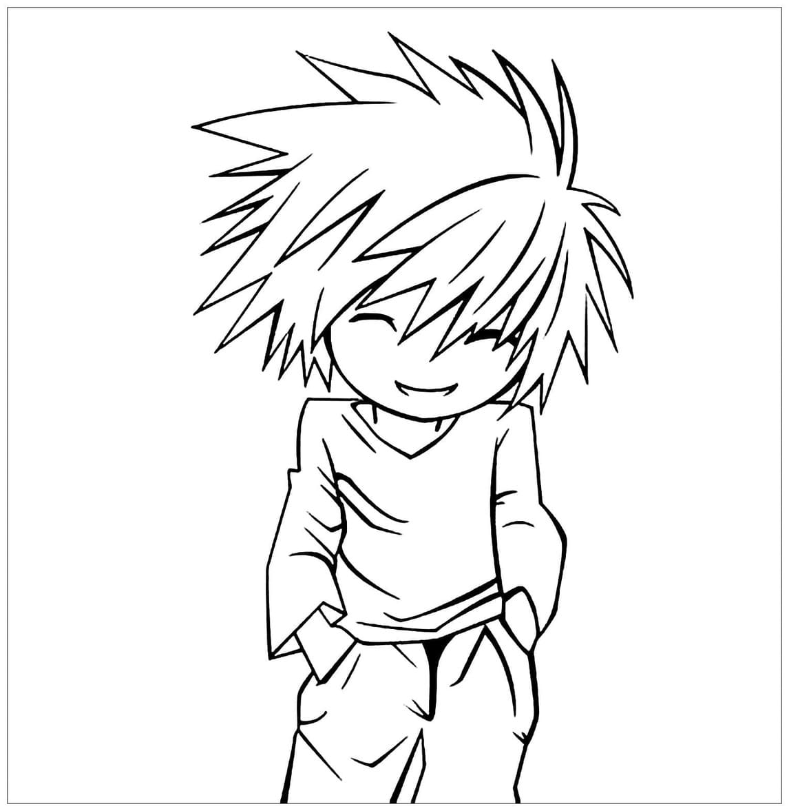 Coloriage Dessiner Death Note 4
