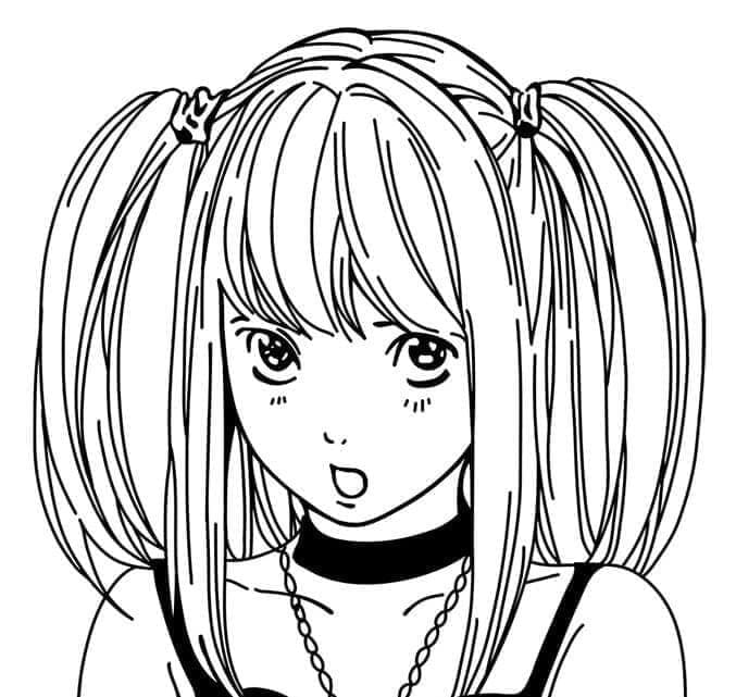 Coloriage Dessiner Death Note imprimable