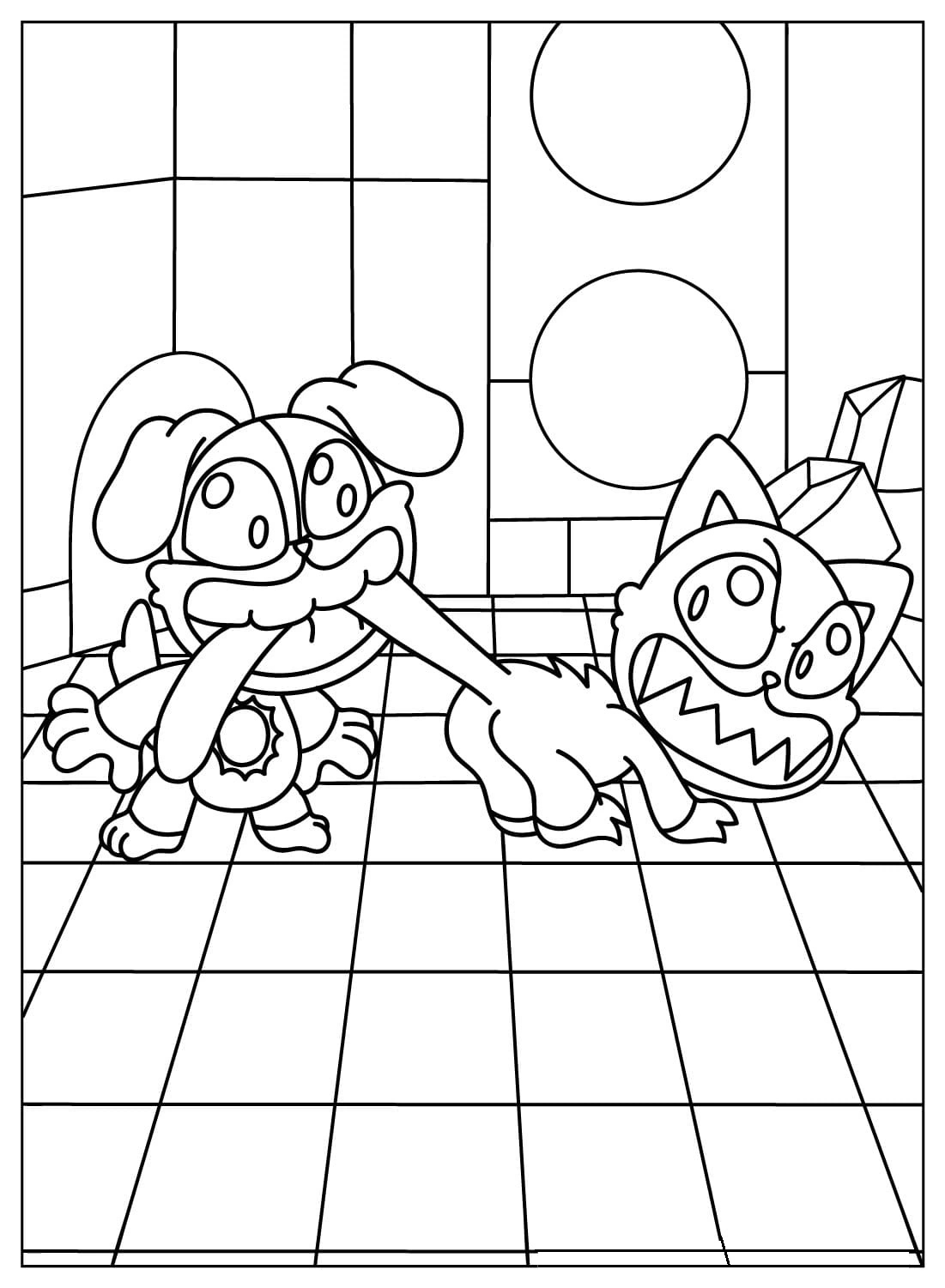 Coloriage Dessiner Dogday basique