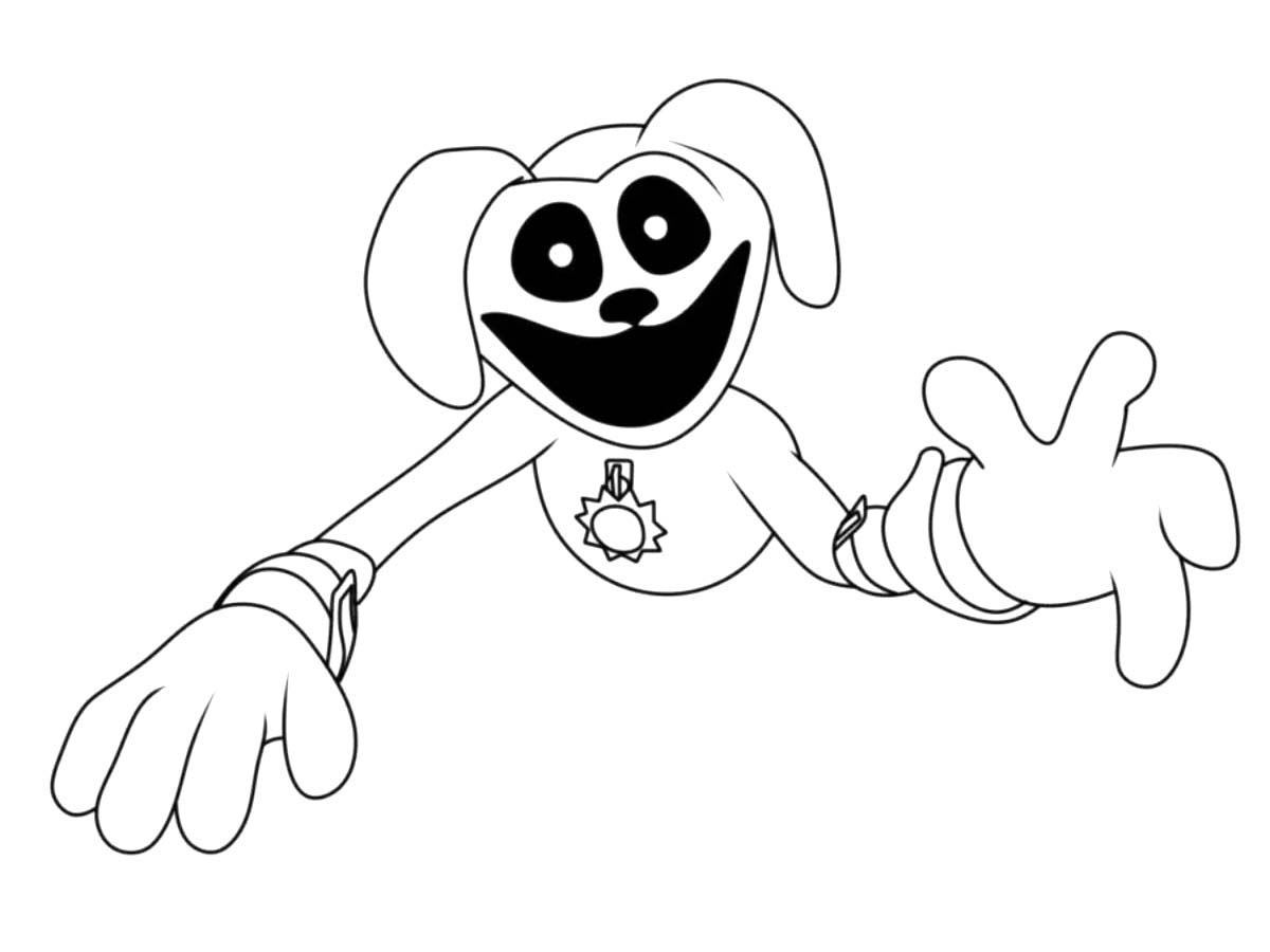Coloriage Dessiner Dogday facile