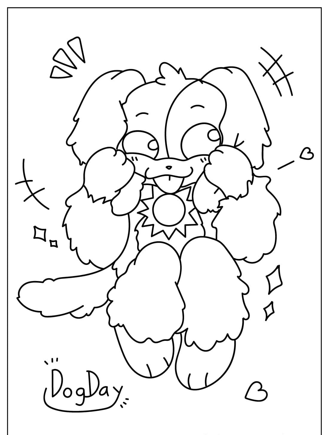 Coloriage Dessiner Dogday imprimable