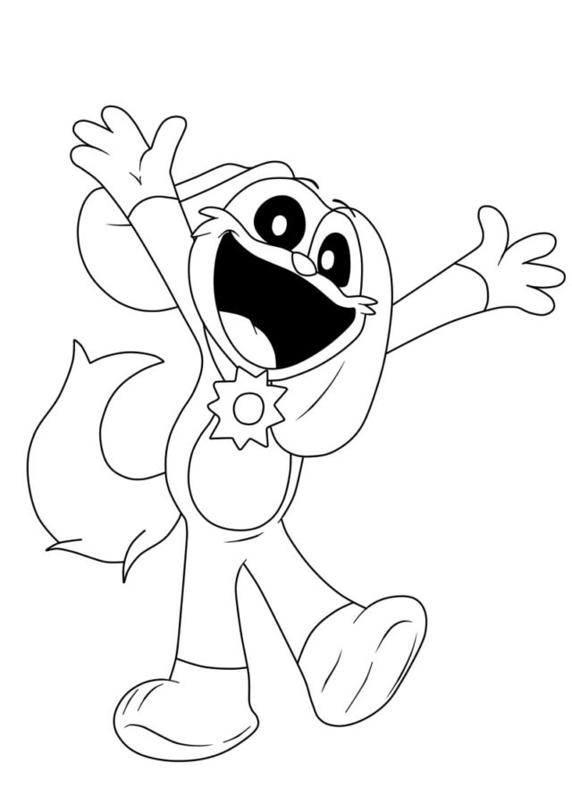 Coloriage Dessiner Dogday pour enfant
