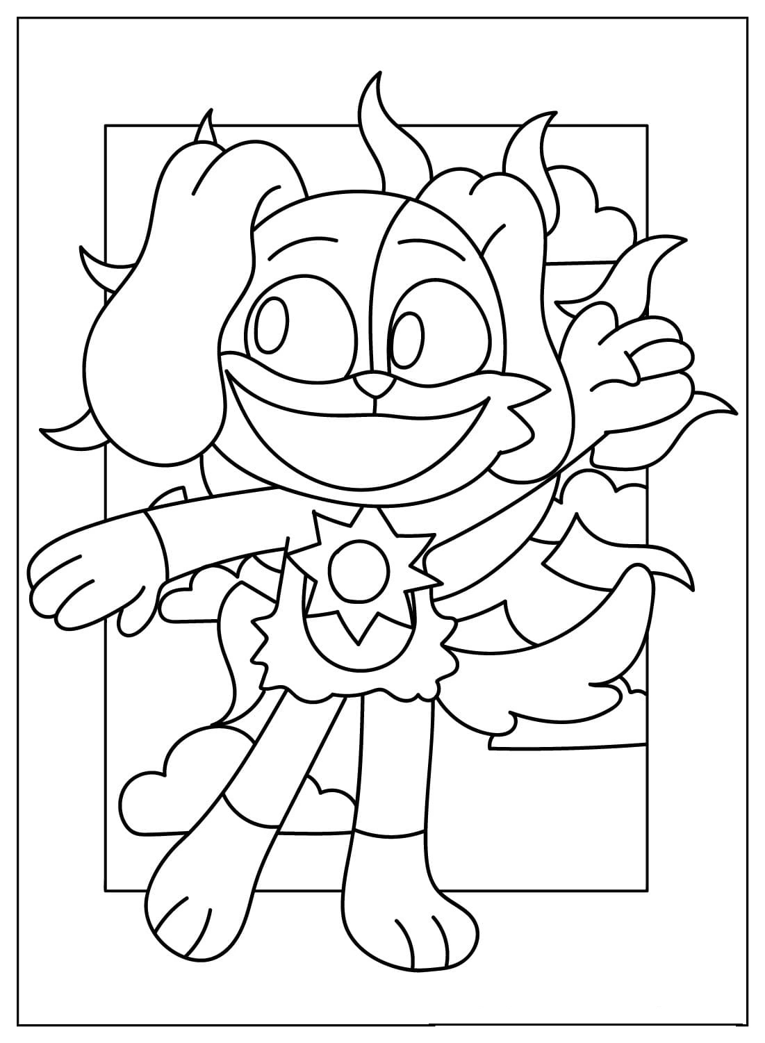 Coloriage Dessiner Dogday pour enfants