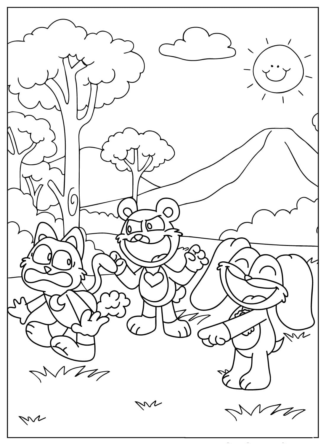 Coloriage Dessiner Dogday simple