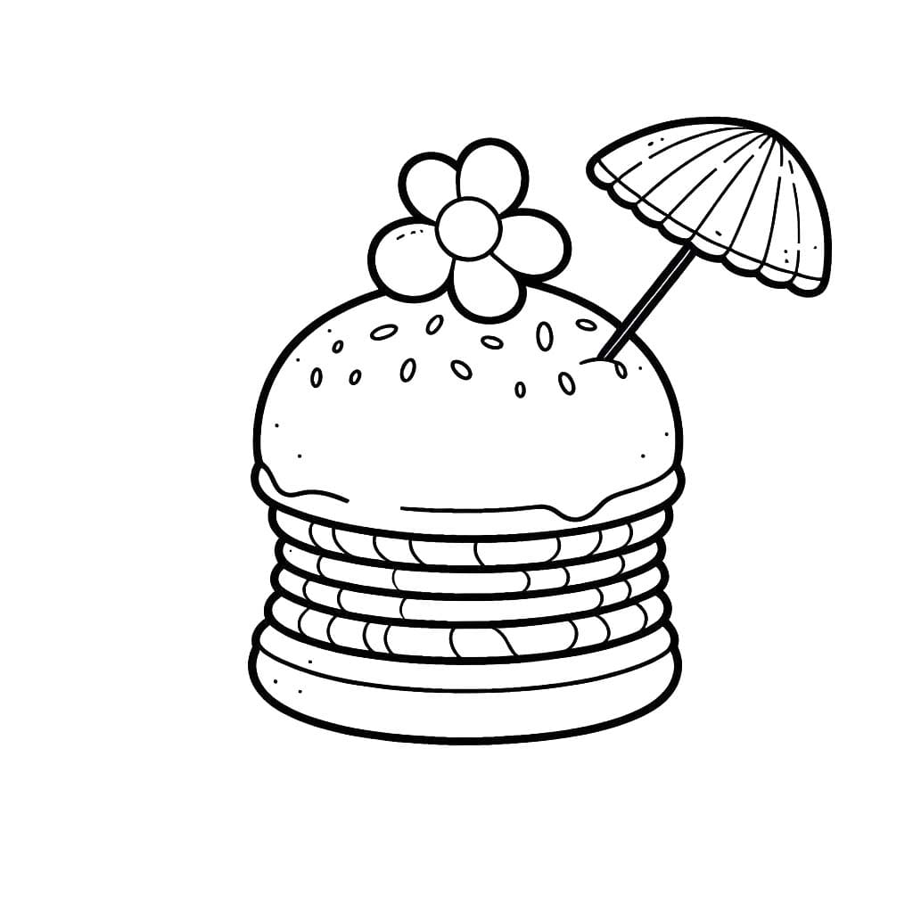 Coloriage Dessiner Macaron 5