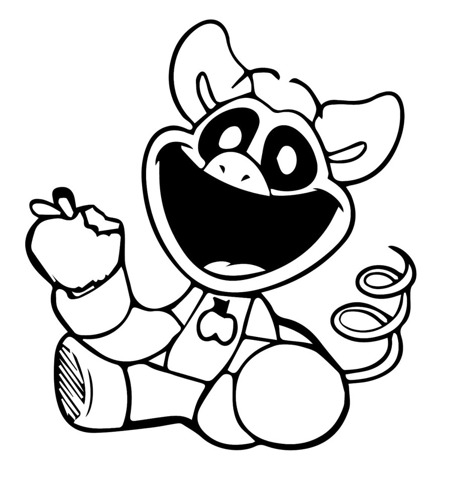 Coloriage Dessiner PickyPiggy facile gratuite