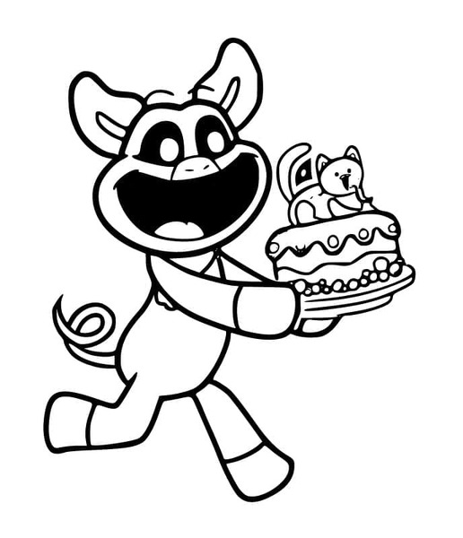 Coloriage Dessiner PickyPiggy imprimable pour les enfants