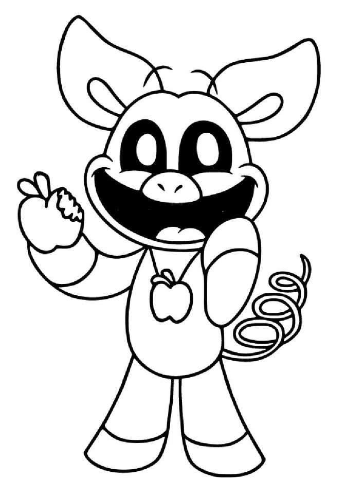 Coloriage Dessiner PickyPiggy mignon