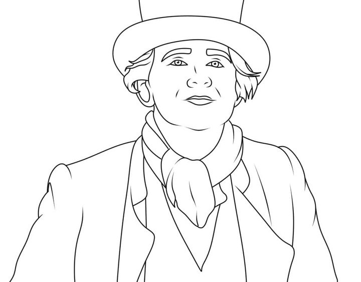 Coloriage Dessiner Wonka imprimable gratuite