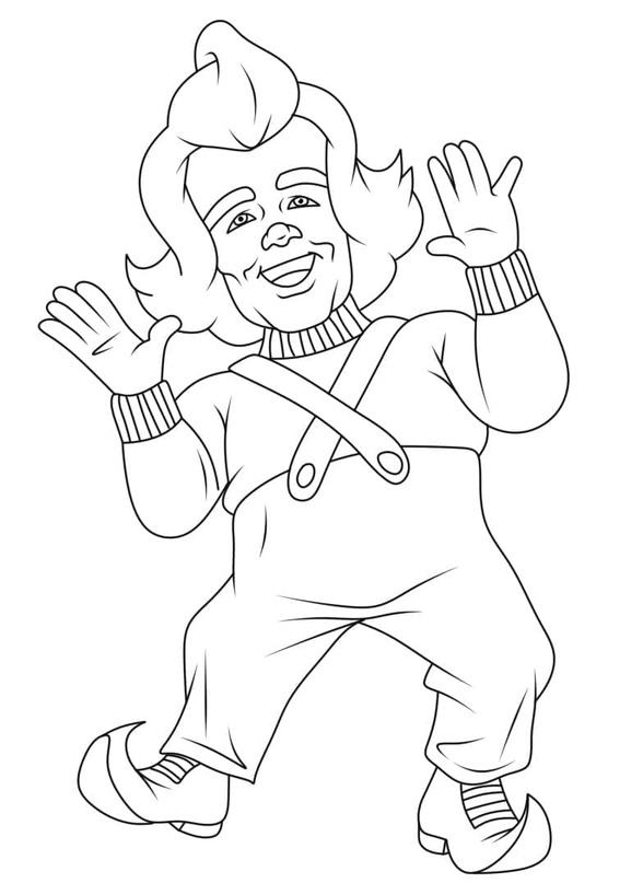 Coloriage Dessiner Wonka mignon