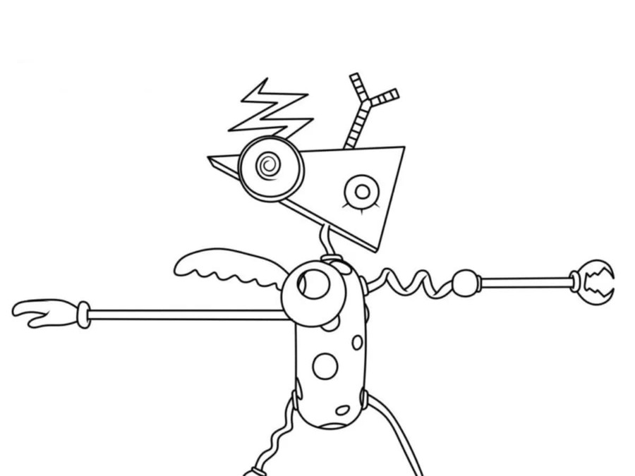 Coloriage Dessiner Zooble 6