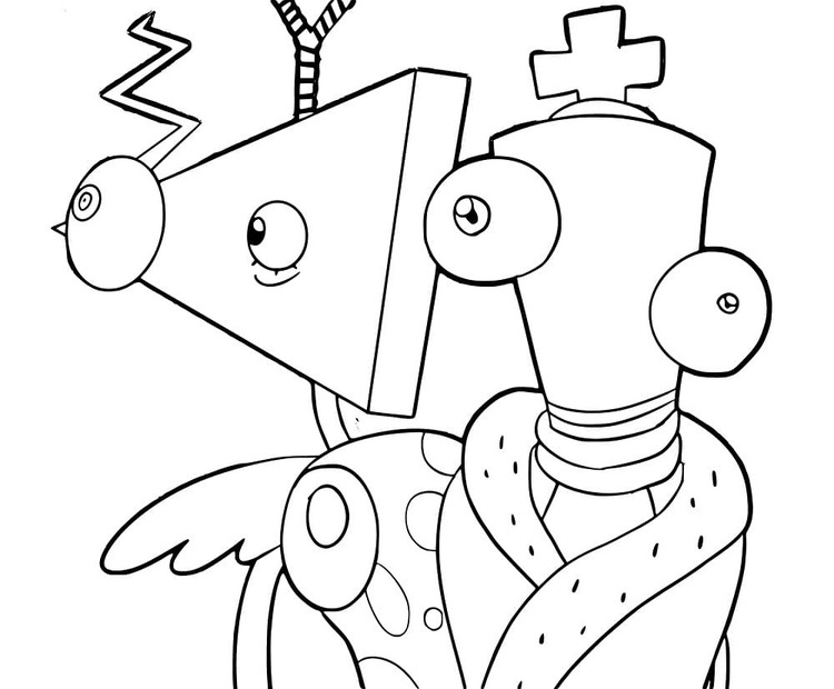 Coloriage Dessiner Zooble et amis