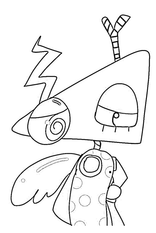 Coloriage Dessiner Zooble gratuite