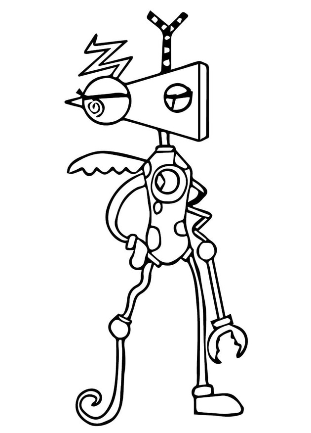 Coloriage Dessiner Zooble Imprimable