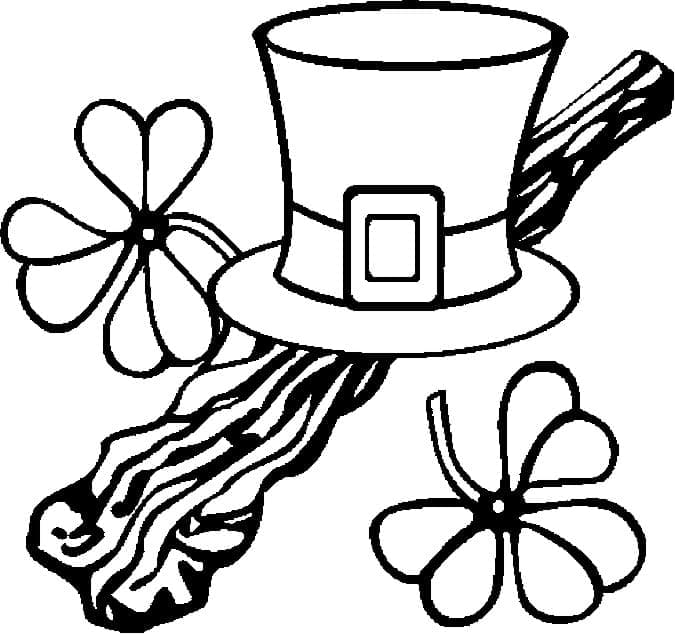 Coloriage Fête de la Saint Patrick 2