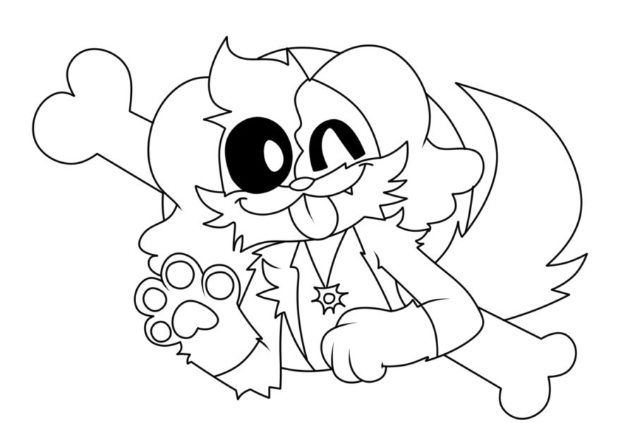 Coloriage Image Dogday gratuite