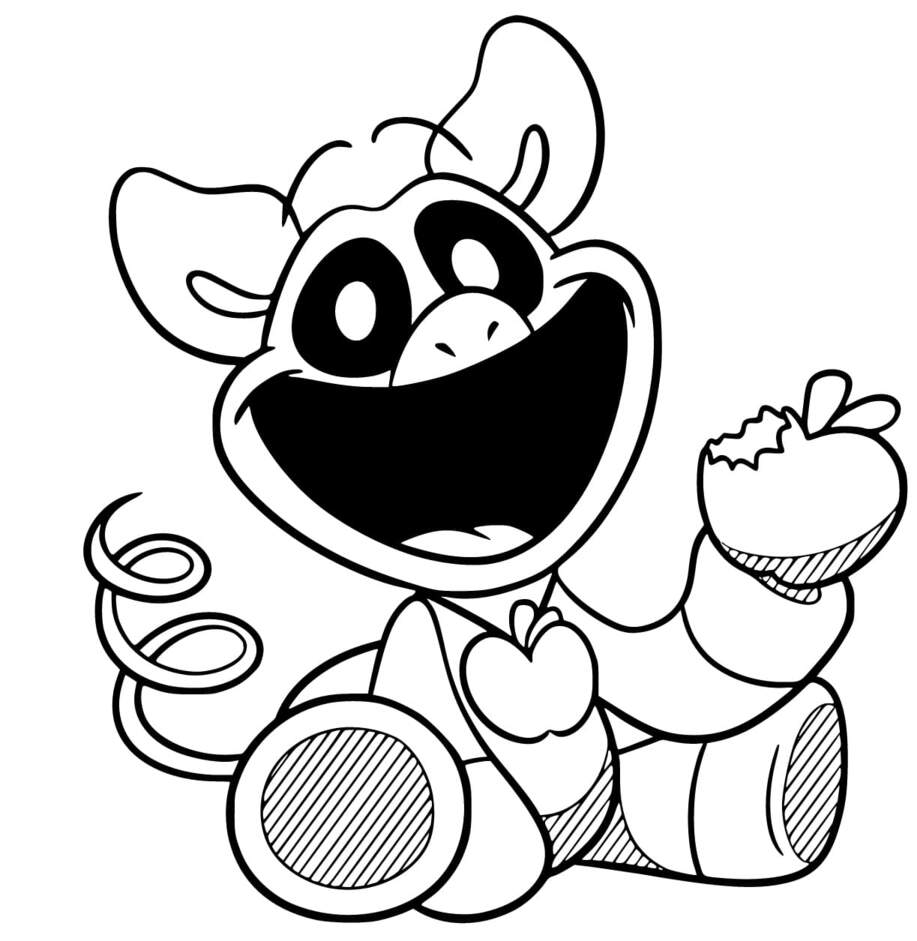 Coloriage PickyPiggy gratuit pour les enfants