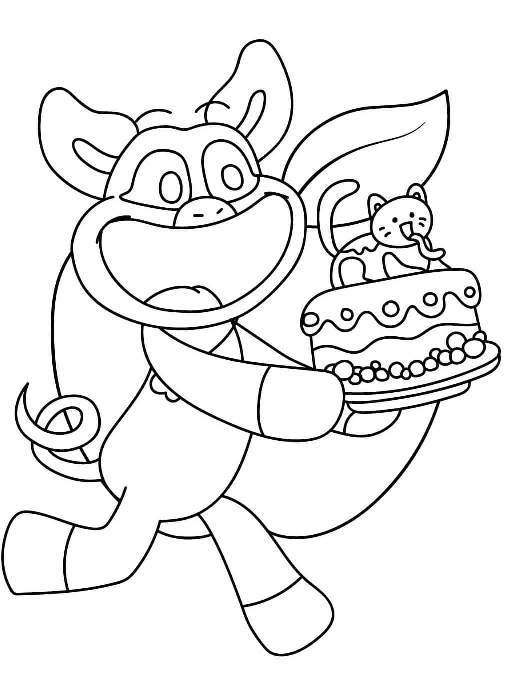 Coloriage PickyPiggy gratuite