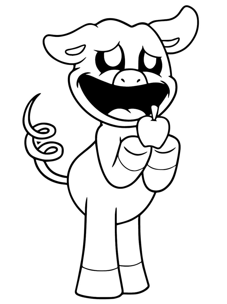 Coloriage PickyPiggy pour les enfants