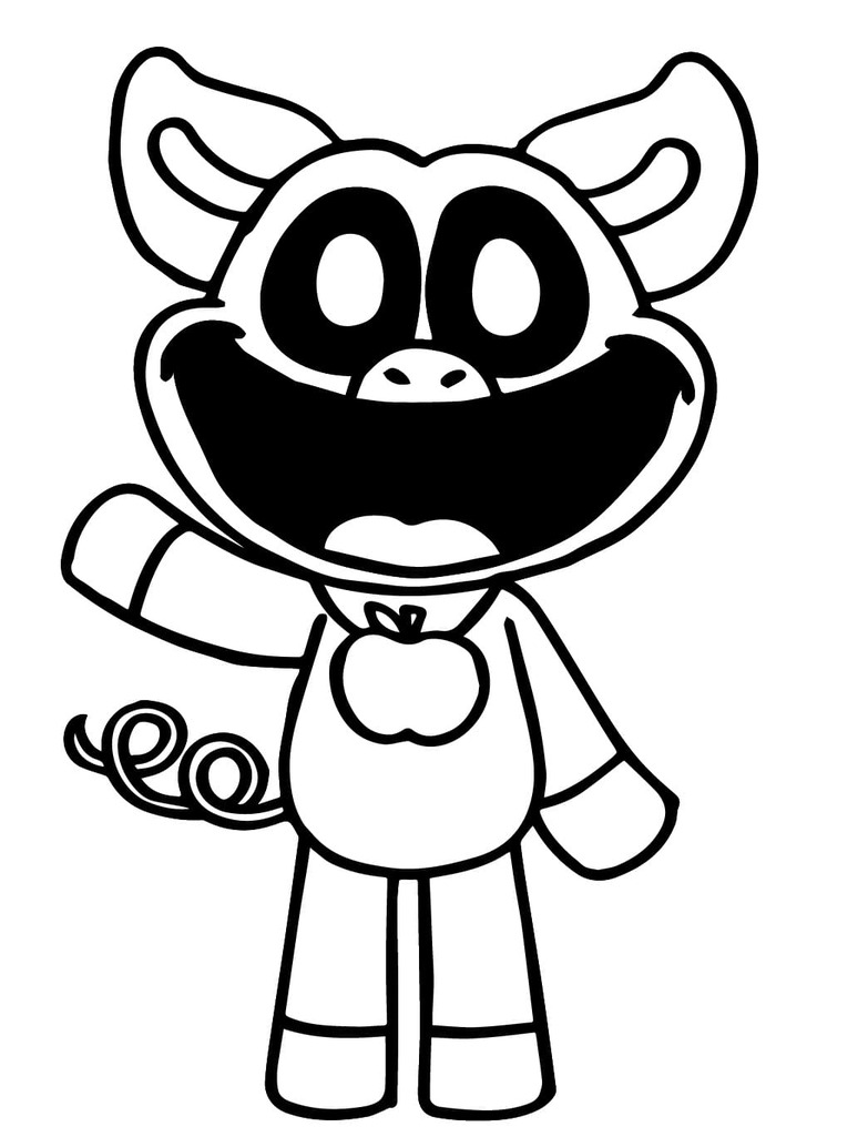 Coloriage PickyPiggy à imprimer