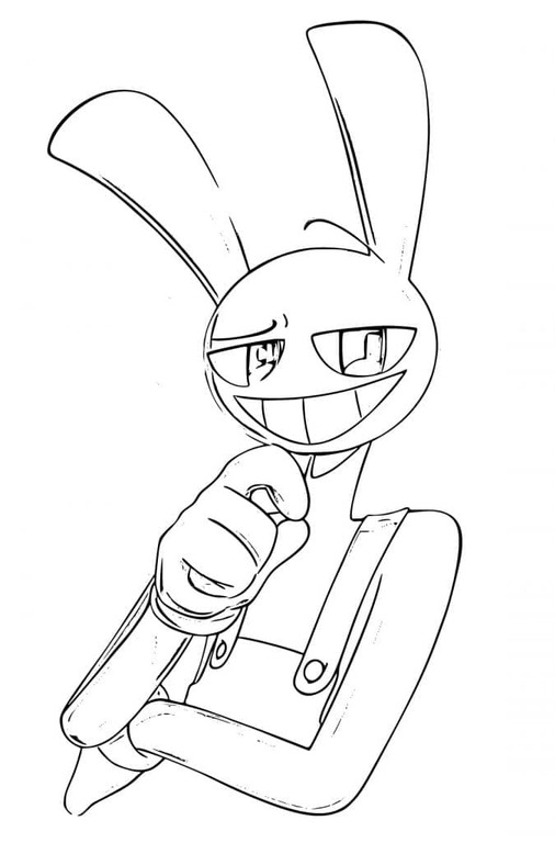 Coloriage The Amazing Digital Circus imprimable