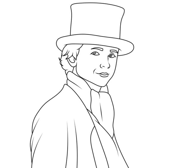 Coloriage Wonka imprimable