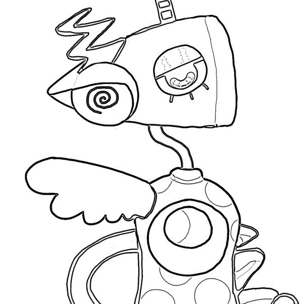 Coloriage Zooble Imprimable gratuite