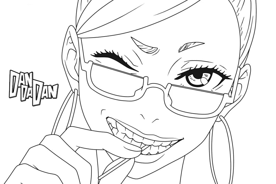 Coloriage Dessiner Dandadan gratuite
